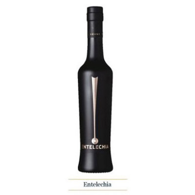 Sicilian sweet Moscato wine Miceli Entelechia D.O.C. - in a wooden gift box -  lt. 0,375