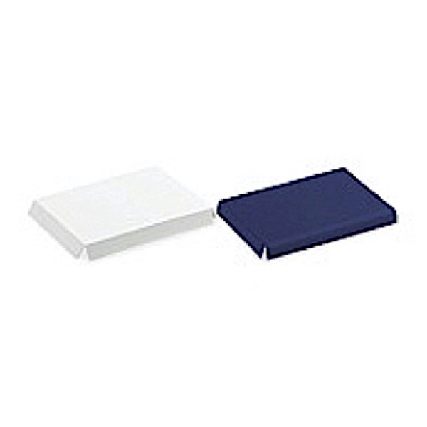 Raised floor for clear Cofanetto boxes double use BLUE / WHITE mm.100x70 -10 Pcs.