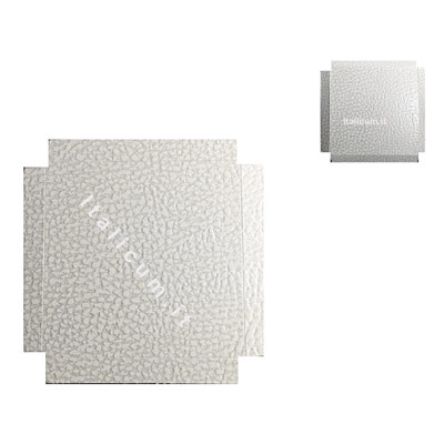 Raised floor white cardboard leather mm.70x70 - 10 pcs.