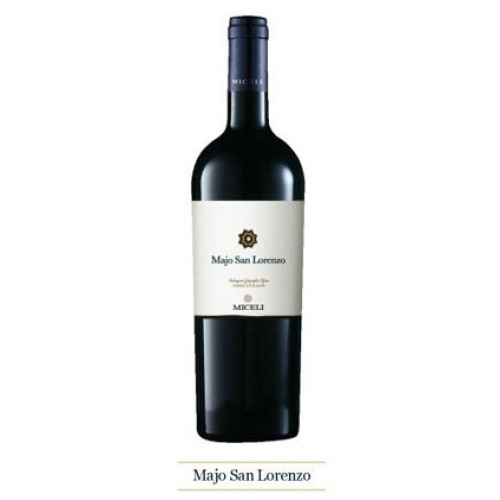 Sicilian red wine Miceli Majo San Lorenzo IGT - Lt. 0,75
