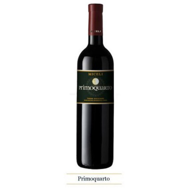Sicilian red wine Miceli PRIMOQUARTO IGT - Lt. 0,75