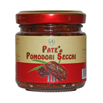 Sundried tomatoes pate gr.100 - Siciliani typical product 