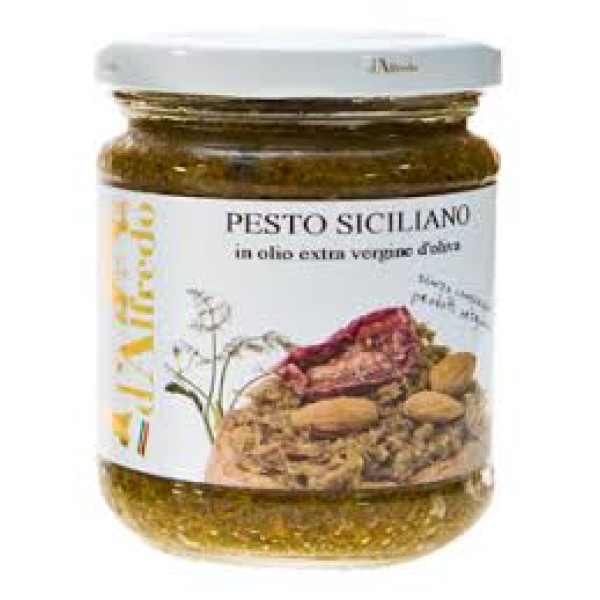 Sicilian Pesto Sauces for italian Pasta 6,35 Oz. 