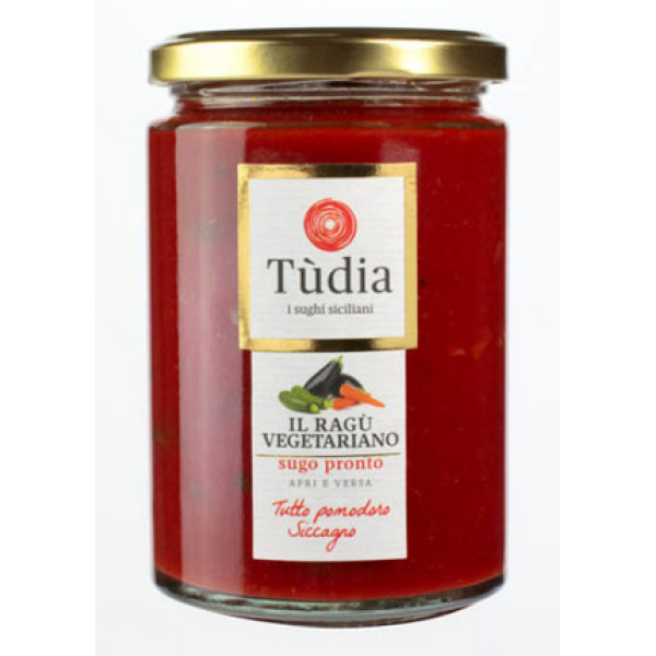 Vegetarian tomato sauce in extra virgin olive oil - 12,35 Oz.