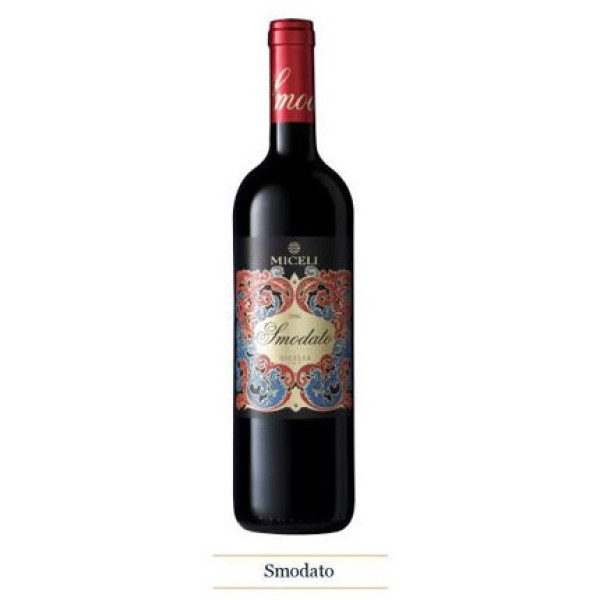 Sicilian red wine Miceli SMODATO IGT SYRAH - Lt. 0,75