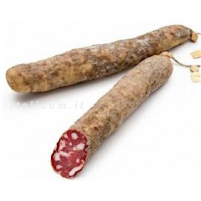 Nebrodi black pork salami 300 grams