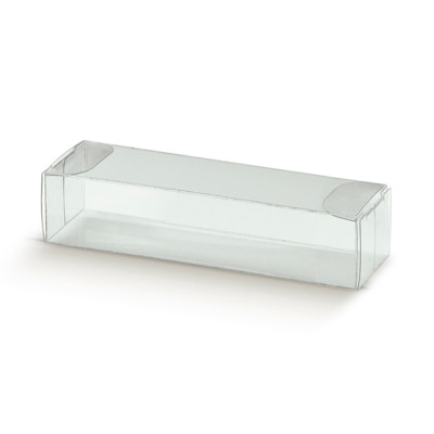 Clear boxes lateral opening mm.150x25x20 - 10 Pcs.  