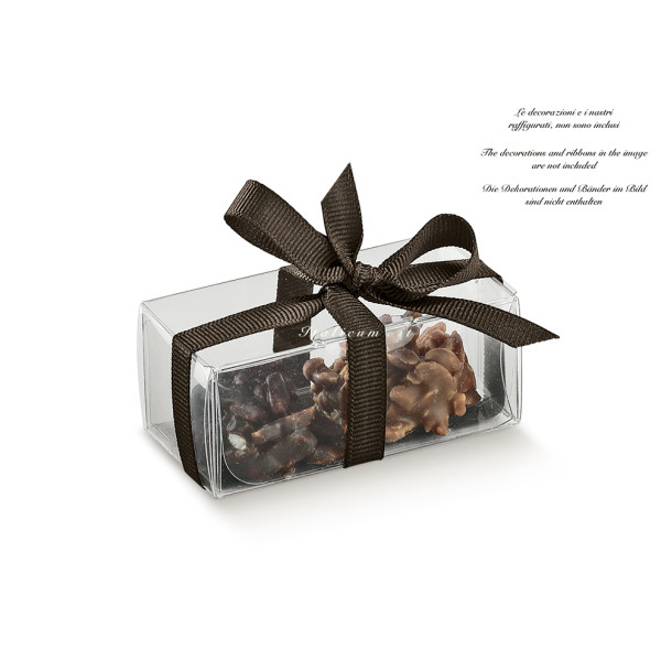 Transparent  folding boxes mm.80x60x40 - 10 Pcs.  