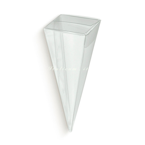 Transparent Boxes Mini Cone mm. 100 Pcs.10