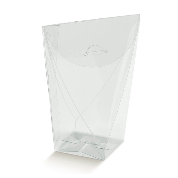 Transparent rhombus box Sacchetto mm. 40x40x95 - 10 Pcs.