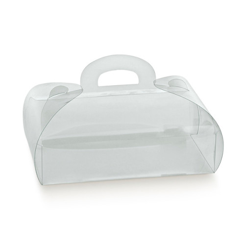 Transparent PVC boxes Tortina mm.120x60x70  - 10 Pcs.