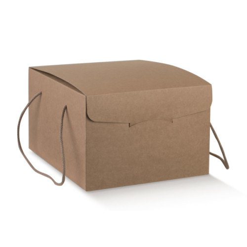 Cardboard boxes Havana with rope handles cm.29x35,5x19,5 - 5 Pcs.