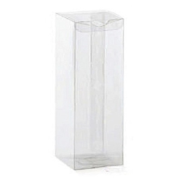 Transparent  folding boxes mm.50x50x105 - 10 Pcs