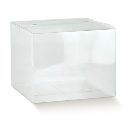 Transparent case box - laterally opening - mm.250X250X70 - 10 Pcs. 