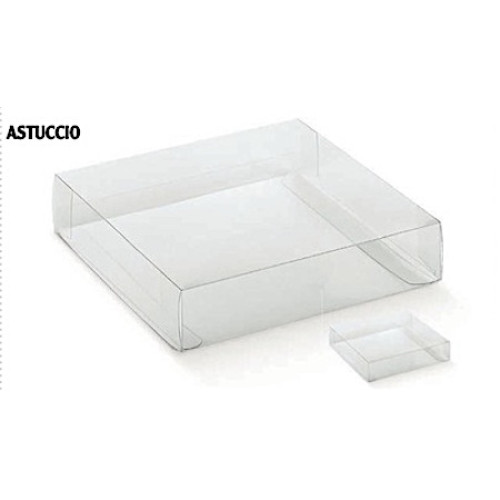 Transparent folding boxes mm.100x100x50 - 10 Pcs.  