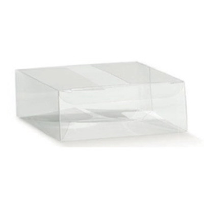 Transparent folding boxes mm.120x120x80 - 10 Pcs.  