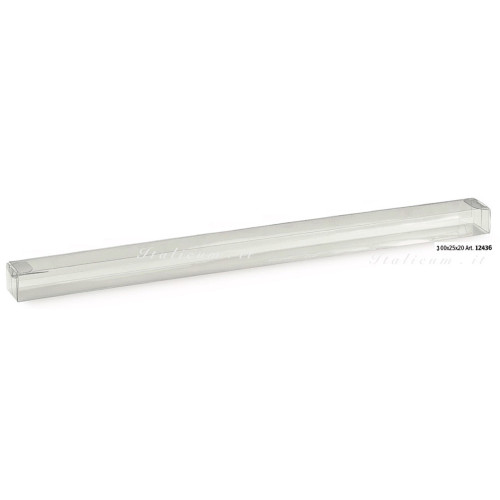 Clear folding boxes mm.300x25x20 - 10 Pcs.  