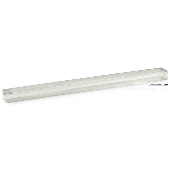 Clear folding boxes mm.300x25x20 - 10 Pcs.  