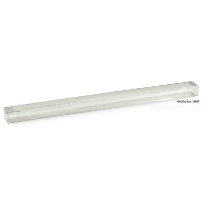 Clear folding boxes mm.400x25x20 - 10 Pcs.  