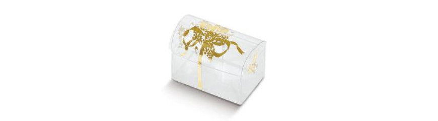Clear PVC boxes COFANETTO CASKET