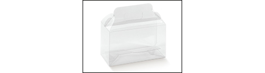 Clear PVC SUITCASE boxes 