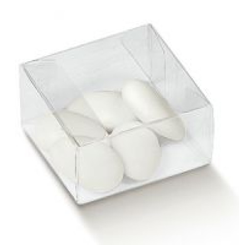 Transparent  folding boxes mm.60x60x30 - 10 Pcs