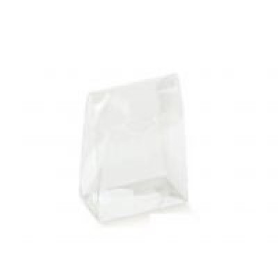 Transparent sickbag box Sacchetto - opening from above - mm. 70x40x85 - 10 Pcs