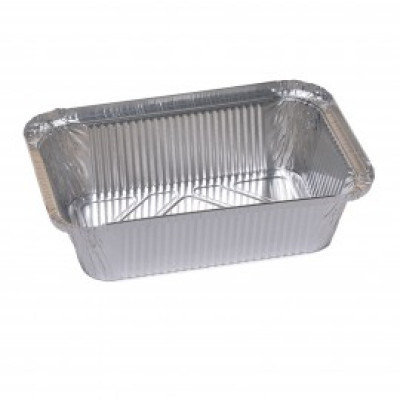 Aluminum tray mm.189x123x42 - R21 - Pcs. 100