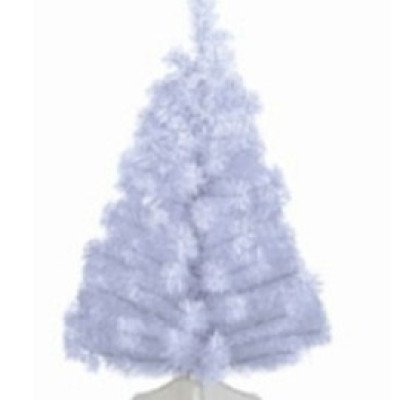 White Christmas pine 60 cm with base