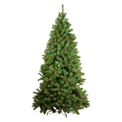 Christmas tree Minnesota 180 cm with pine cones