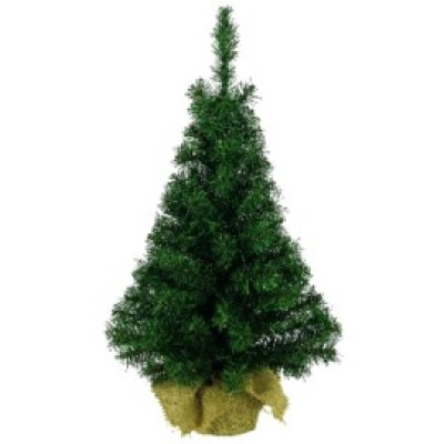 Green Christmas tree height 60 cm with base  