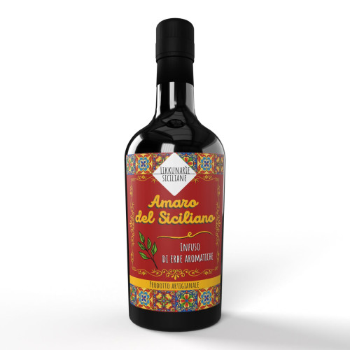 Bitter with Sicilian aromatic herbs - 50 cl. 28%