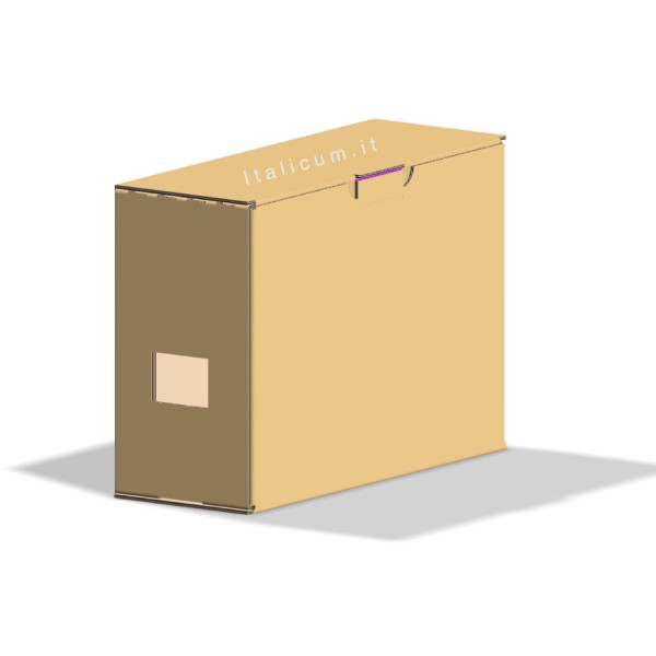 Hive for swarm 4 honeycombs in corrugated cardboard mm.485 x 185 x 345 - 50 pieces