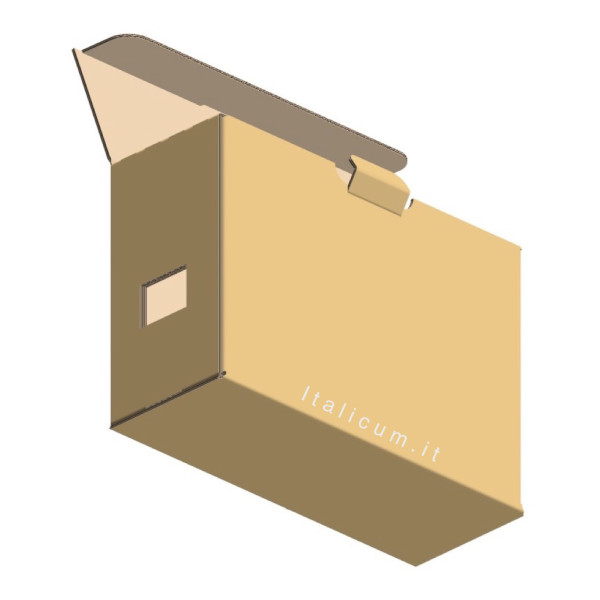 Hive for swarm 4 honeycombs in corrugated cardboard mm.485 x 185 x 345 - 50 pieces