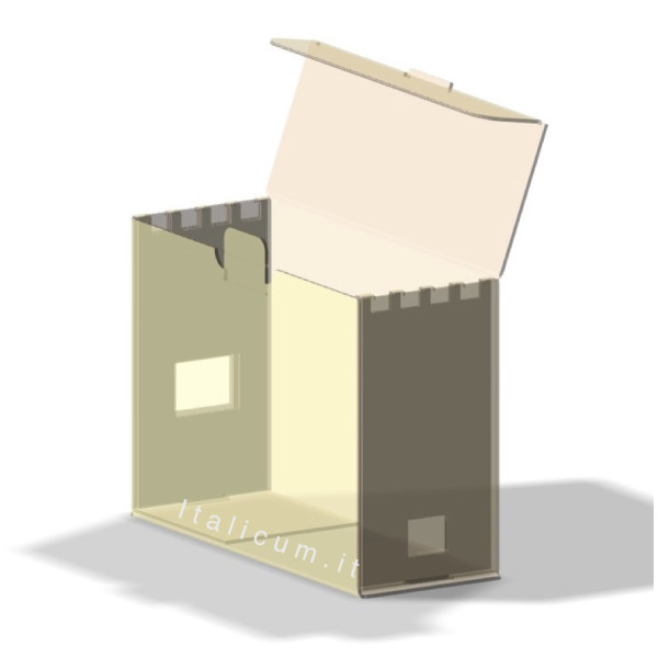 Hive for swarm 4 honeycombs in corrugated cardboard mm.485 x 185 x 345 - 50 pieces