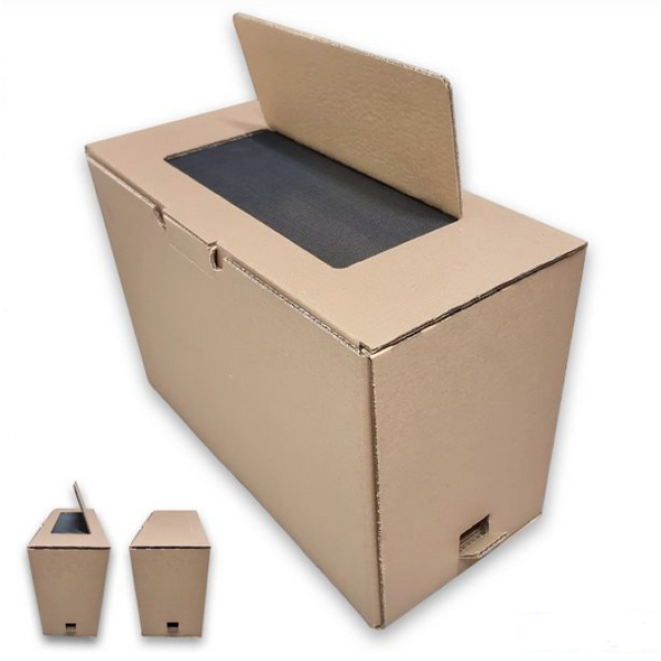 Hive swarm holder 5 honey combs cardboard and fiberglass drawer mm.485 x 220 x 345 - 50 pieces
