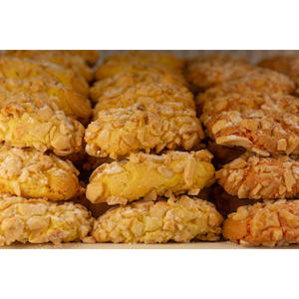 Sicilian almond pastries soft almond cookies - Gr. 500
