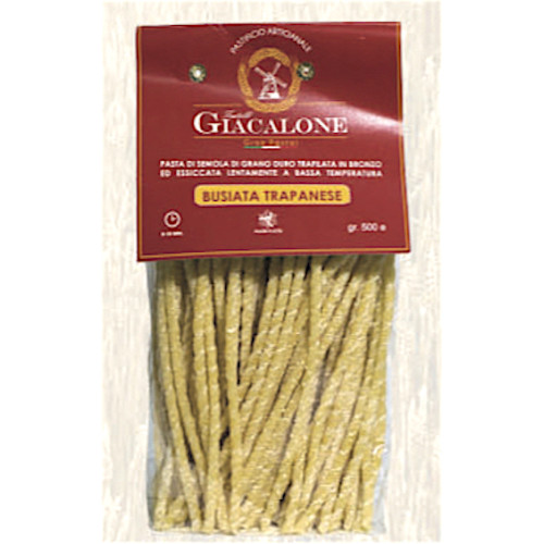 Artisan long Trapani busiate 24 pack of 500 gr. - 100% Sicilian durum wheat