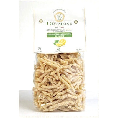 Artisan lemon busiate 100% Sicilian durum wheat - 24 packs of 500 gr.
