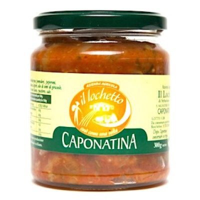 Typical Sicilian eggplant caponatina 300 gr.