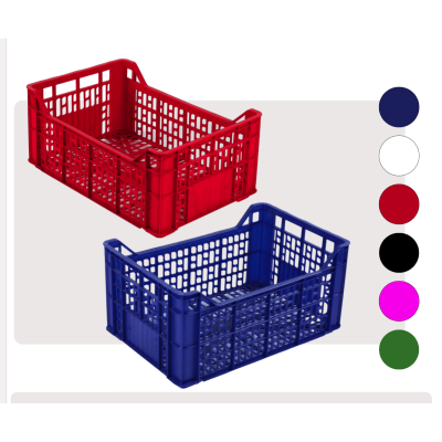 Small eco-plastic fruit and vegetable crates