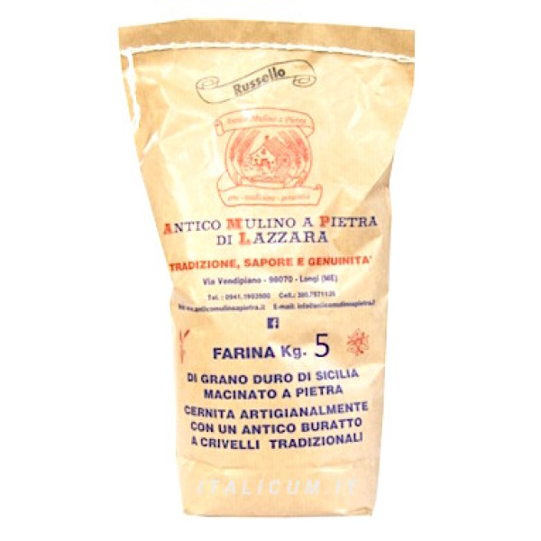 Perciasacchi flour from ancient Sicilian grains Kg. 1