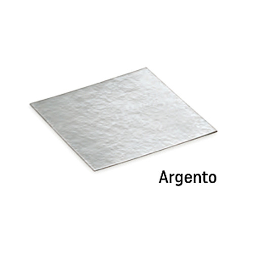 FLAT floor for clear boxes silver mm.90x90 -10 Pcs.
