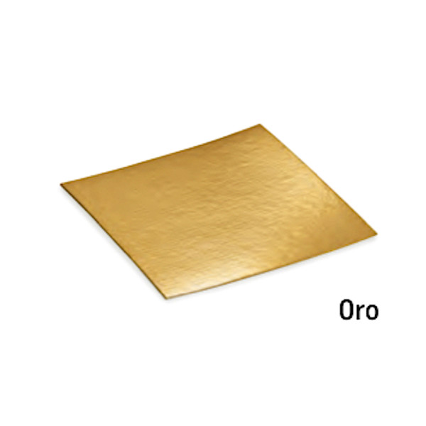 FLAT floor for clear boxes gold mm.90x90 -10 Pcs.