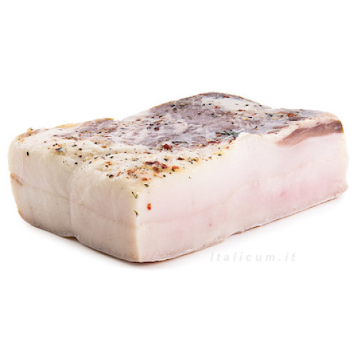 Nebrodi black pork lard 300 gr.
