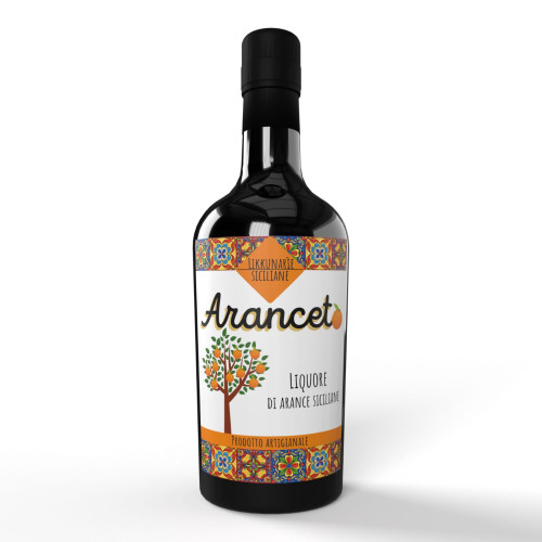 Handcrafted Sicilian orange liqueur - 50 cl. 28% Vol.