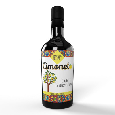 Handcrafted Sicilian lemon liqueur - 50 cl. 28% Vol.