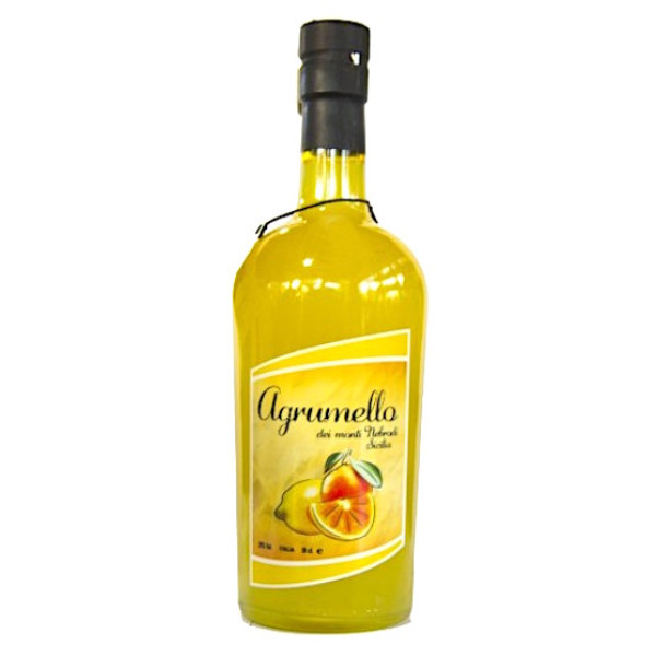 Nebrodi mixed citrus liqueur - Agrumello 50 cl.