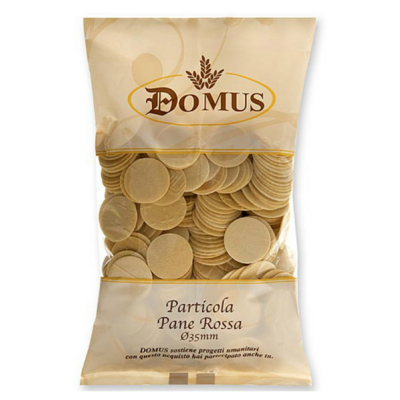 Communion wafers red bread diameter of 3,5 cm. - pack of 500 pieces