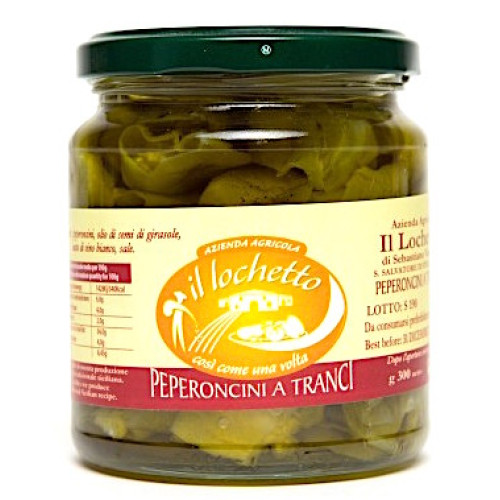 Sliced chillies in oil 300 gr.